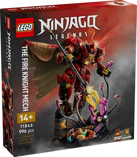LEGO Ninjago (71846). Mech Cavaliere del Fuoco - 5