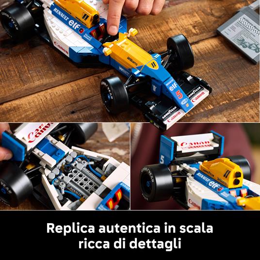 LEGO Icons 10353 Williams Racing FW14B e Nigel Mansell - 2