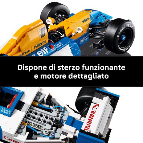 LEGO Icons 10353 Williams Racing FW14B e Nigel Mansell - 4