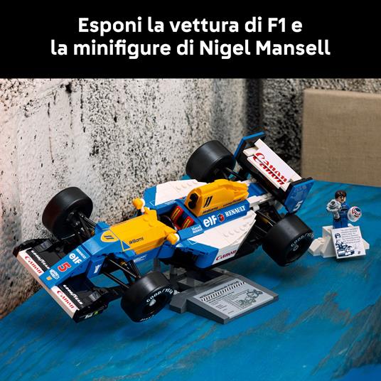 LEGO Icons 10353 Williams Racing FW14B e Nigel Mansell - 6
