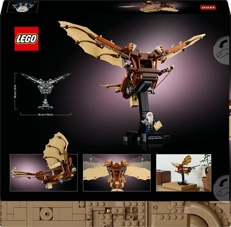 LEGO ICONS Macchina volante di Leonardo da Vinci - 8