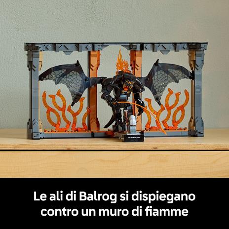 LEGO Icons 10367 Il Signore degli Anelli: Book Nook del Balrog - 5