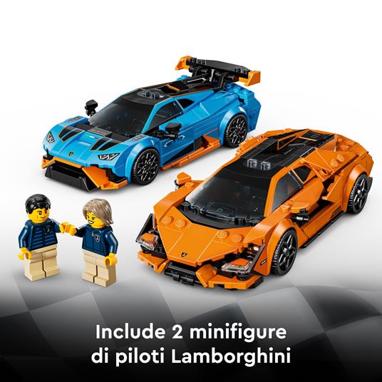 LEGO Speed Champions (77238). Lamborghini Revuelto e Huracán STO - 4