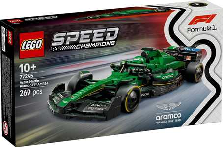 Giocattolo LEGO Speed Champions 77245 Auto da corsa Aston Martin Aramco F1 AMR24 LEGO