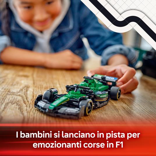 LEGO Speed Champions 77245 Auto da corsa Aston Martin Aramco F1 AMR24 - 2
