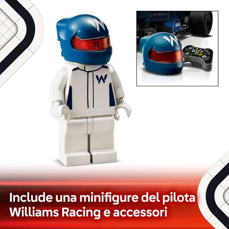 LEGO Speed Champions 77249 Auto da corsa F1 Williams Racing FW46 - 3