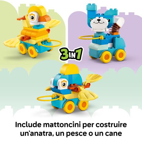 LEGO DUPLO (10448). Town Animali su ruote 3 in 1 - 3