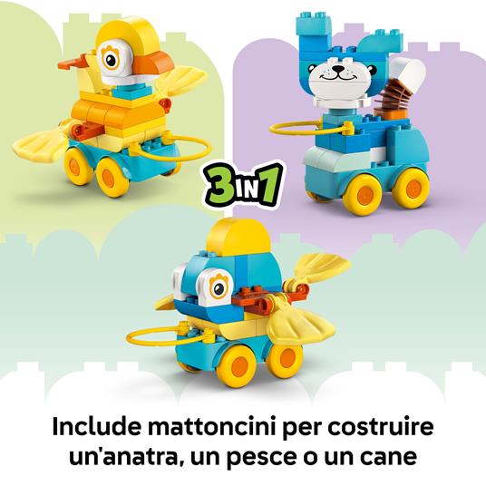 LEGO DUPLO (10448). Town Animali su ruote 3 in 1 - 3