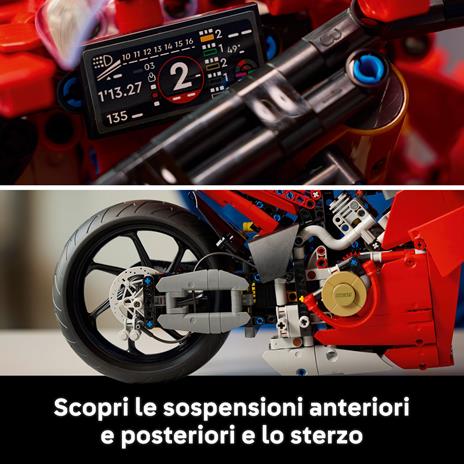 LEGO Technic 42202 Motocicletta Ducati Panigale V4 S, Modello per Adulti da Collezione Uomo o Donna Fan Moto - 2