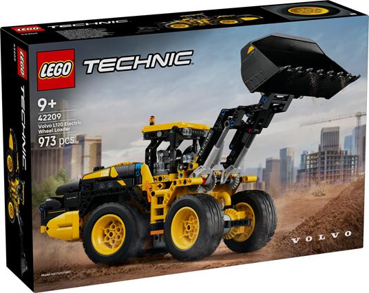 LEGO Technic (42209). Pala gommata Volvo L120 Electric