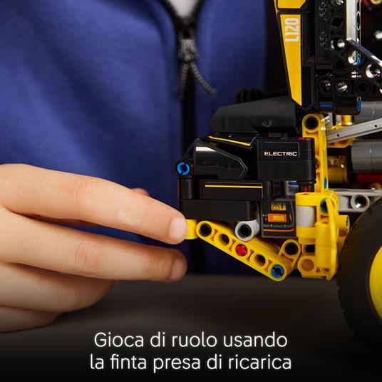 LEGO Technic (42209). Pala gommata Volvo L120 Electric - 5