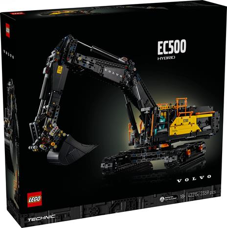 LEGO Technic (42215). Escavatore Volvo EC500 Hybrid