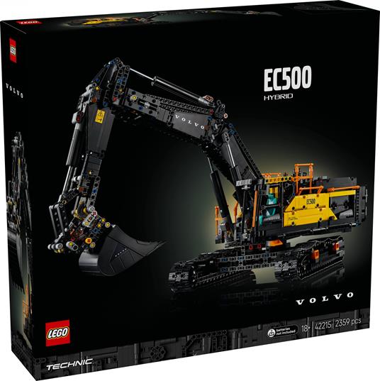 LEGO Technic (42215). Escavatore Volvo EC500 Hybrid