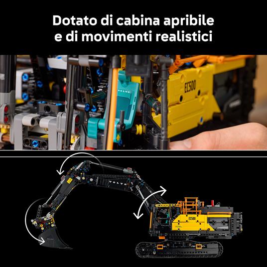 LEGO Technic (42215). Escavatore Volvo EC500 Hybrid - 3
