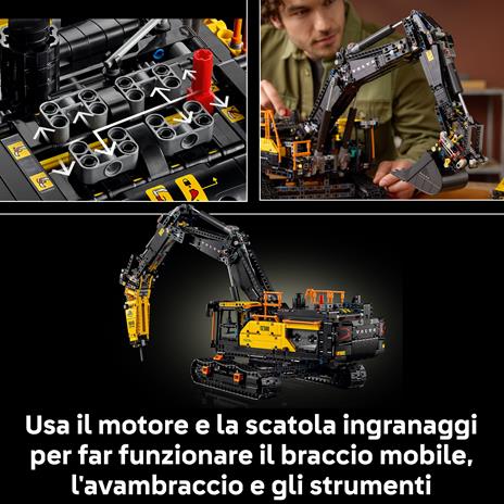 LEGO Technic (42215). Escavatore Volvo EC500 Hybrid - 5