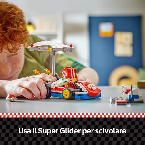 LEGO Super Mario 72032 Mario Kart : Kart Standard, Macchina Giocattolo con Toad, Giochi per Bambini 7+ Nintendo da Collezione - 5