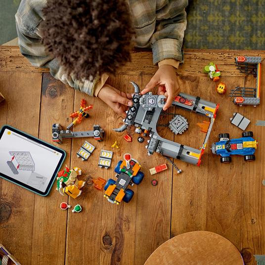 LEGO Super Mario (72039). Mario Kart  Castello di Bowser - 3