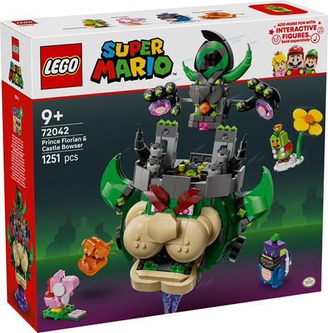 LEGO Super Mario (72042). Principe Florian e Bowser castello - 5