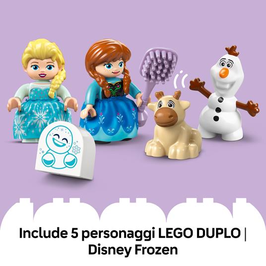 LEGO DUPLO (10455). Disney La festa al castello di Anna ed Elsa Frozen - 5