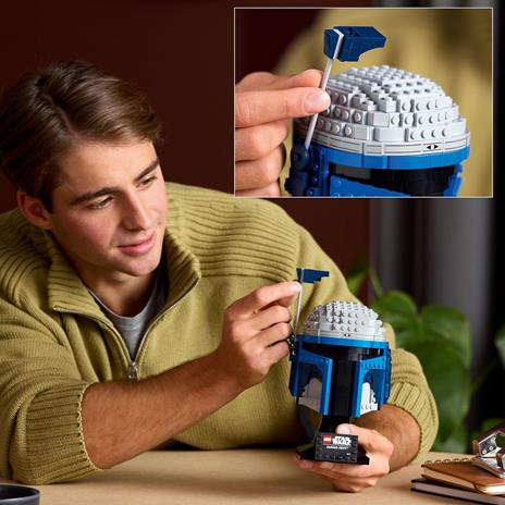 LEGO Star Wars 75408 Casco di Jango Fett - Modellino Replica dal Mandaloriano - 4