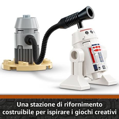 LEGO Star Wars 75410 N-1 Starfighter di Mando e Grogu con 3 Personaggi, Astronave Giocattolo da Costruire per Bambini 4+ - 4