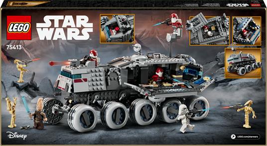 LEGO Star Wars (75413). Juggernaut della Repubblica - 4