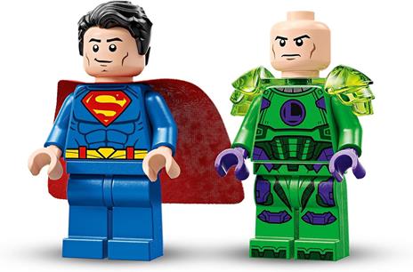 LEGO DC 76302 Mech di Superman Contro Lex Luthor - Action Figure Giocattolo del Supereroe con 2 Minifigure, Giochi Bambini 6+ - 4