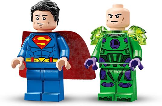 LEGO DC 76302 Mech di Superman Contro Lex Luthor - Action Figure Giocattolo del Supereroe con 2 Minifigure, Giochi Bambini 6+ - 4