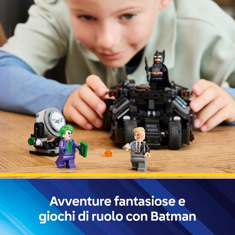 LEGO DC 76303 Tumbler di Batman Contro Two-Face e The Joker - Macchina Batmobile Giocattolo da Costruire, Giochi Bambini 8+ - 4