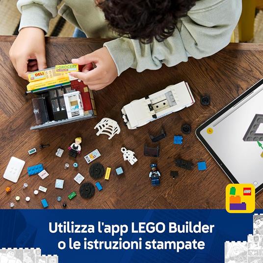 LEGO Marvel 76311 Spider-Verse: Miles Morales Contro la Macchia, Edificio e Macchina Giocattolo Costruire, Giochi Bambini9+ - 6