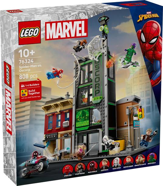 LEGO Super Heroes Marvel (76324). Spider-Man contro Oscorp