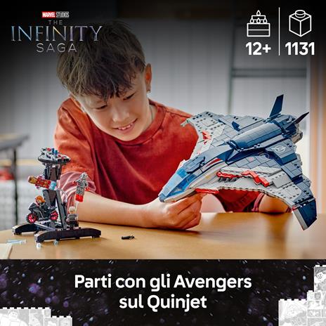 LEGO Super Heroes Marvel (76325). Quinjet Avengers: Age of Ultron - 2