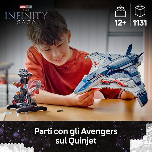 LEGO Super Heroes Marvel (76325). Quinjet Avengers: Age of Ultron - 2