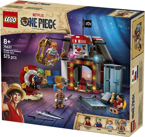LEGO One Piece (75637). La tenda del circo di Bagy il Clown - 8