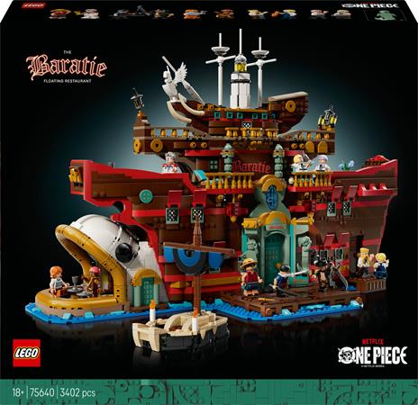 LEGO One Piece (75640). Baratie, il ristorante galleggiante