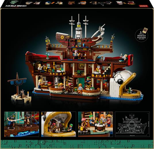 LEGO One Piece (75640). Baratie, il ristorante galleggiante - 4