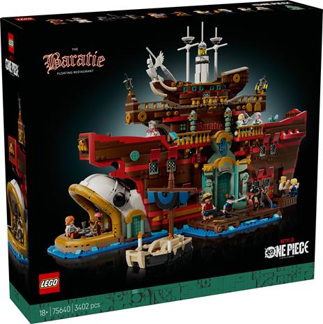 LEGO One Piece (75640). Baratie, il ristorante galleggiante - 5