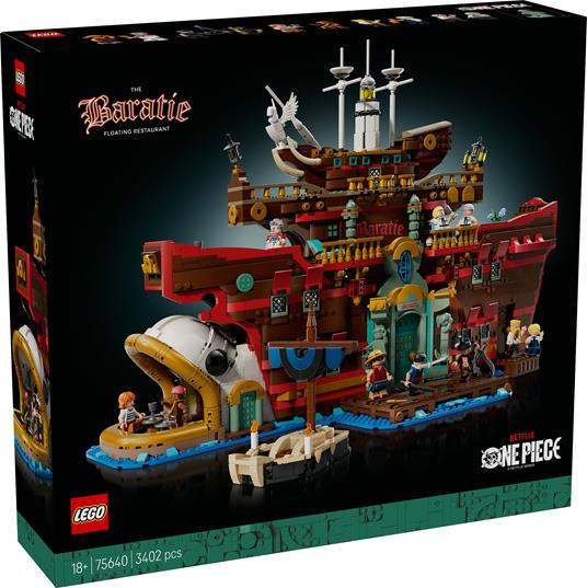 LEGO One Piece (75640). Baratie, il ristorante galleggiante - 5