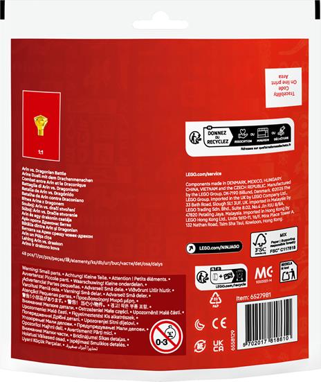 LEGO Recruitment Bags (30700). Battaglia di Arin vs. Dragoniano - 3