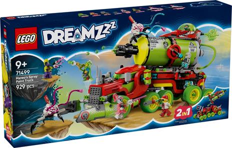 LEGO DREAMZzz (71499). Il camion della vernice spray di Mateo