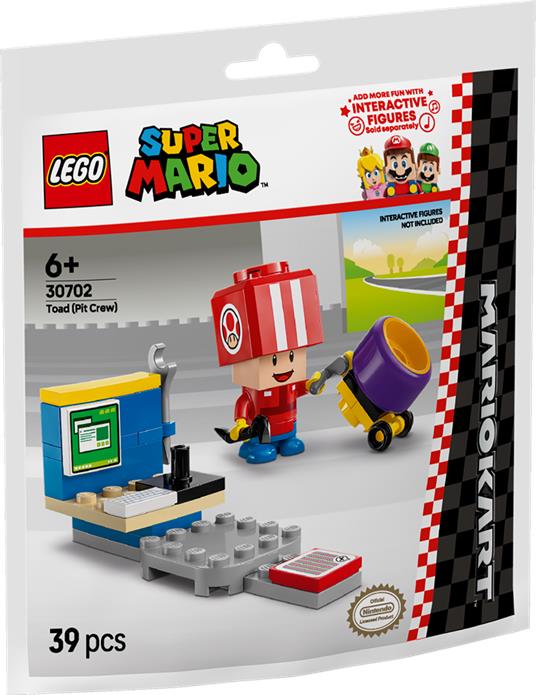 LEGO Recruitment Bags Mario Kart: Toad (pit stop)