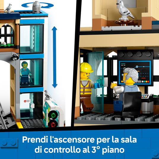 LEGO City (60469). Trains Stazione centrale - 2