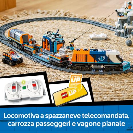LEGO City Trains (60470). Treno espresso artico degli esploratori - 2