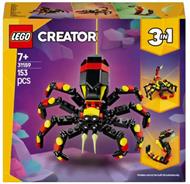 LEGO Creator 3 in 1 31159 Animali Selvatici: Ragno Trasformista, Giocattolo Trasformabile in Scorpione e Serpente, Bambini 7+