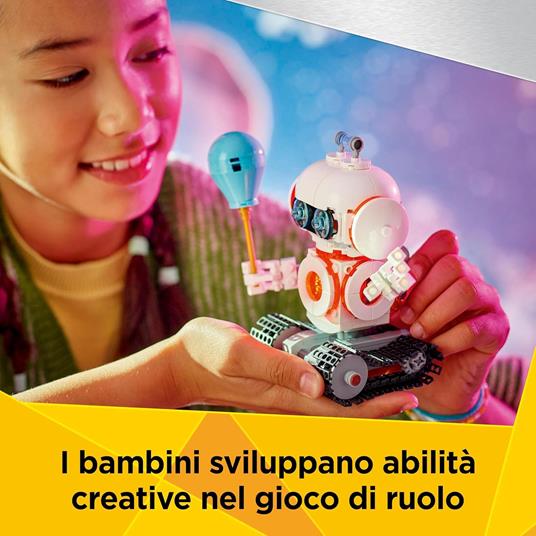 LEGO Creator 3 in 1 31164 Robot Spaziale Giocattolo - Si Trasforma in Cane o in Razzo - Set di Costruzioni per Bambini 8+ - 5