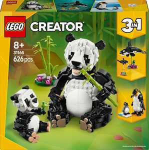 Giocattolo LEGO Creator Animali selvatici: famiglia di panda LEGO