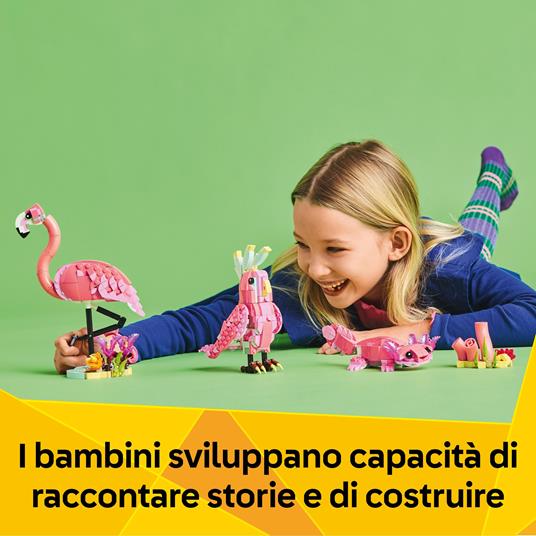 LEGO Creator (31170). Animali selvatici: fenicottero rosa - 4