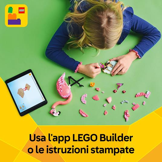 LEGO Creator (31170). Animali selvatici: fenicottero rosa - 5