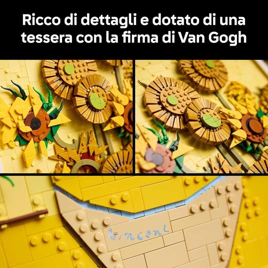 LEGO ART 31215. Vincent van Gogh – Girasoli - 3