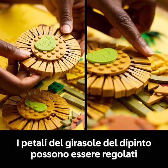 LEGO ART 31215. Vincent van Gogh – Girasoli - 4